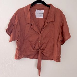 Beautiful designer linen top